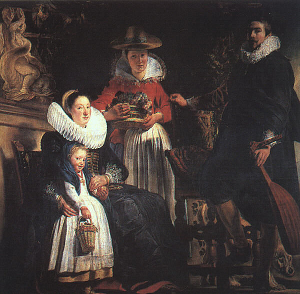 Jacob Jordaens The Painter's Family
